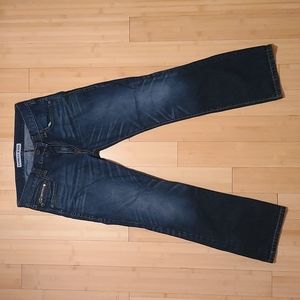 Express Men's Rocco Slim Fit Boot Cut Jeans